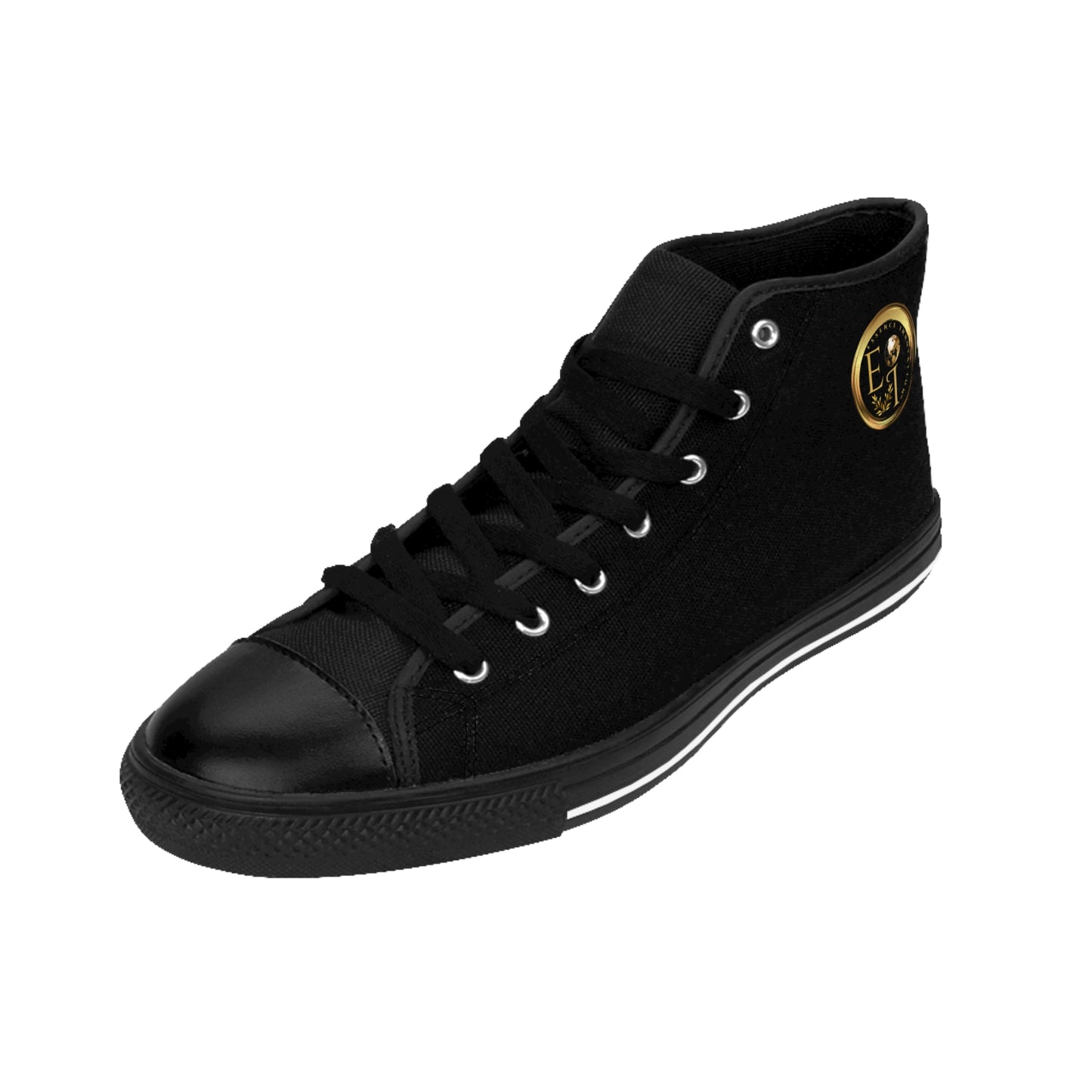Essence Innovation Mens Streetwear | HighTop Sneakers | Black