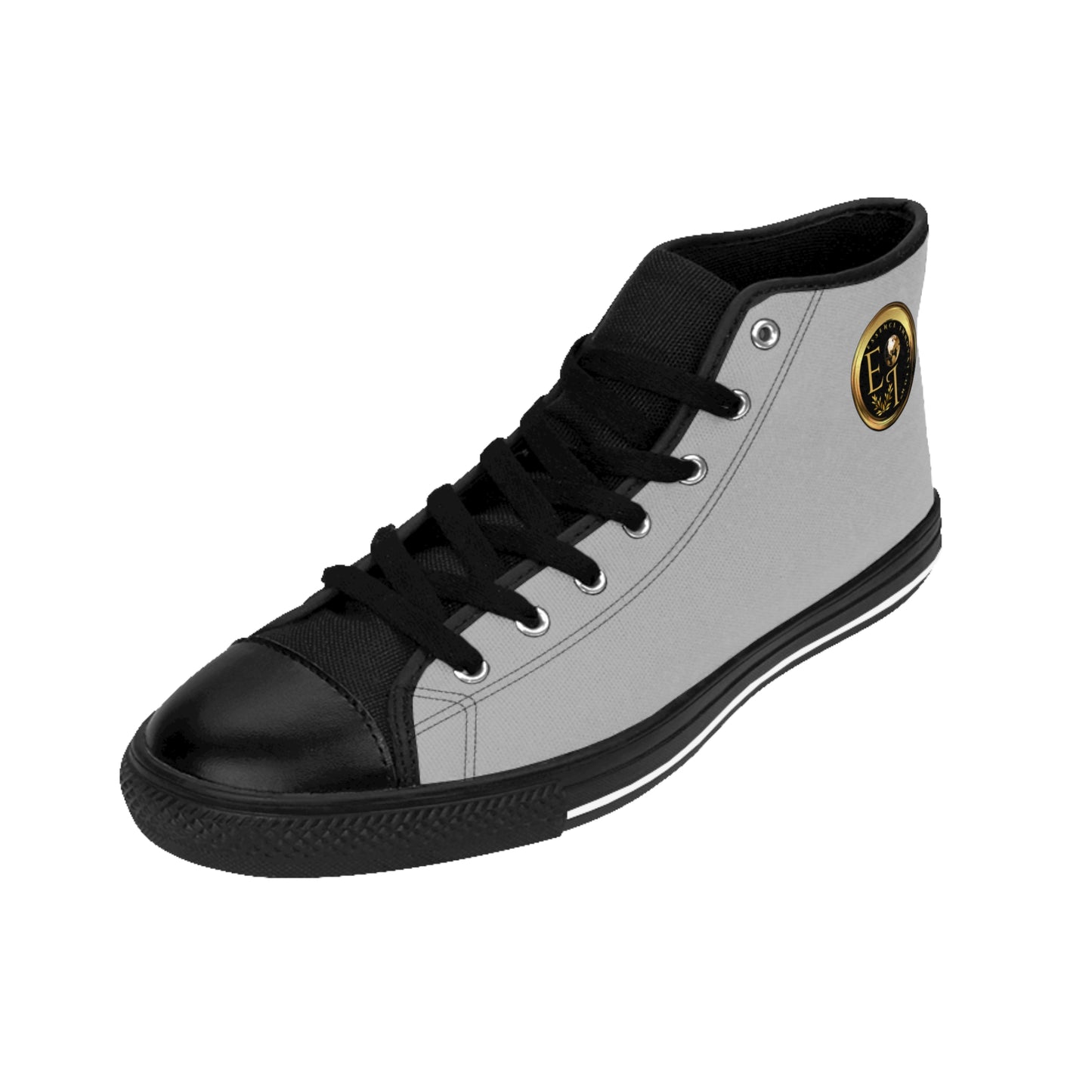 Essence Innovation Mens Streetwear | HighTop Sneakers | Light Grey