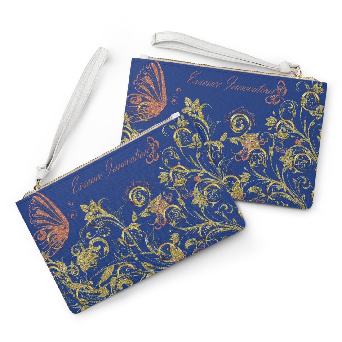Dark Blue Clutch Bag | EssenceInnoCreate | Bold Accessories
