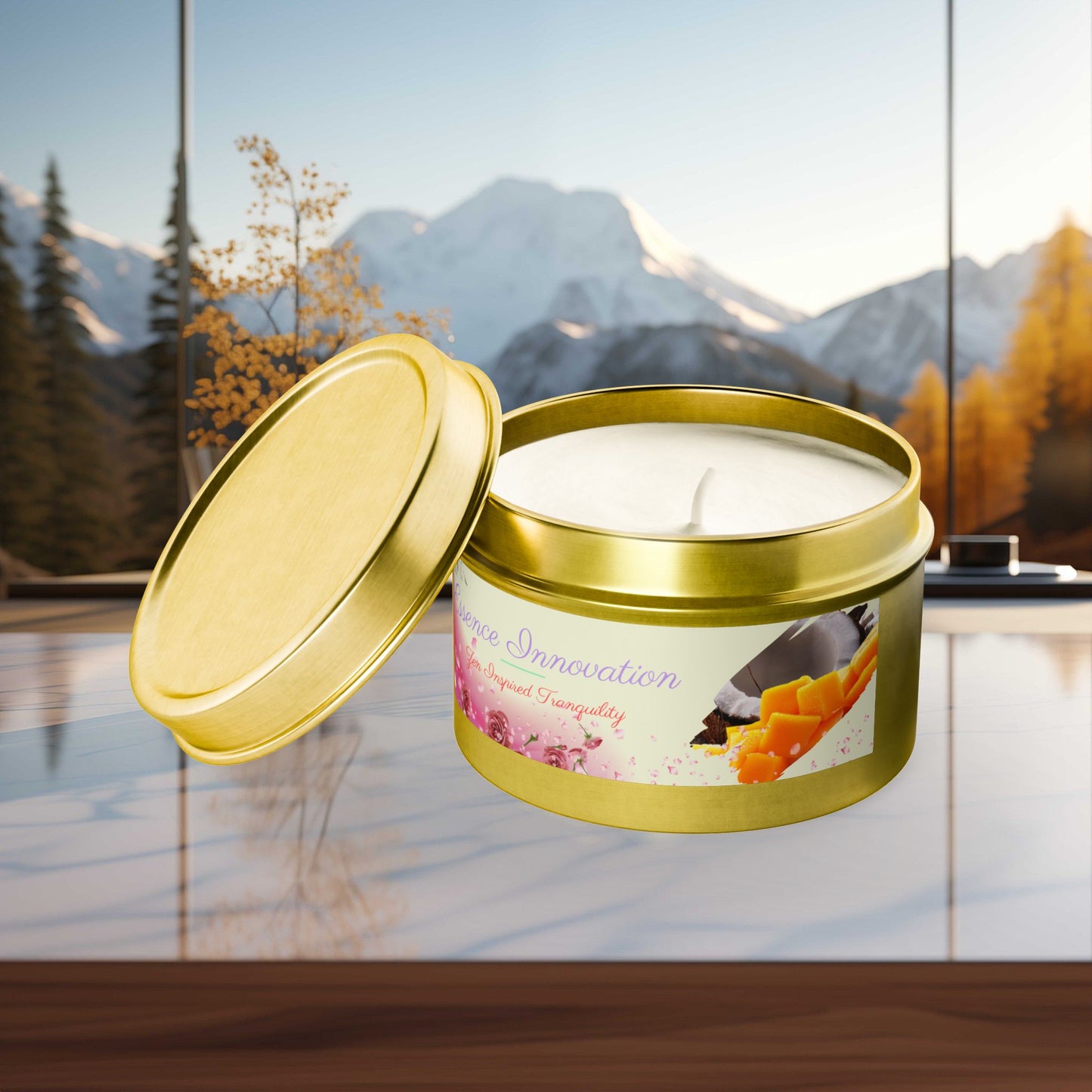 Aroma Retreat Coconut Delight | Tropical Mango Coconut | 4oz, 8oz Tin