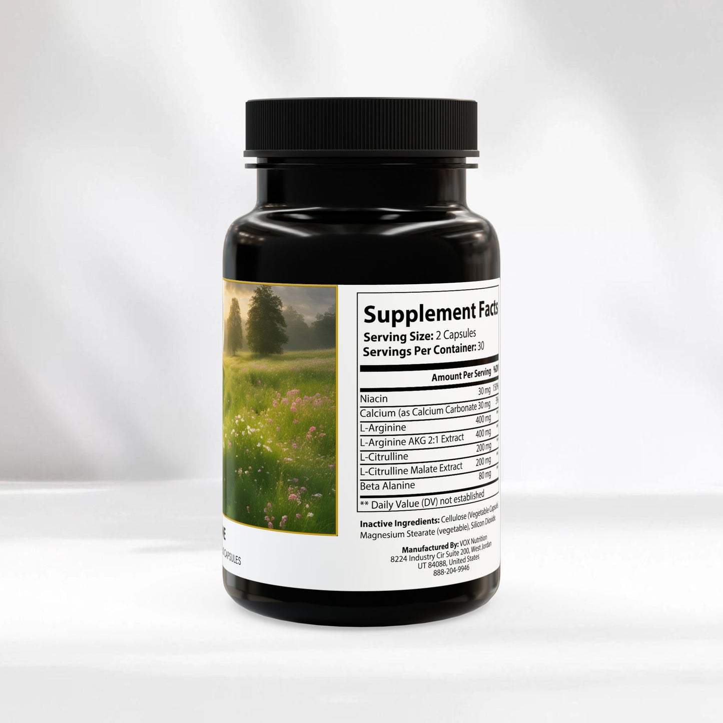 EI L-Arginine Supplement | Performance Amino Acid | 60 Capsules