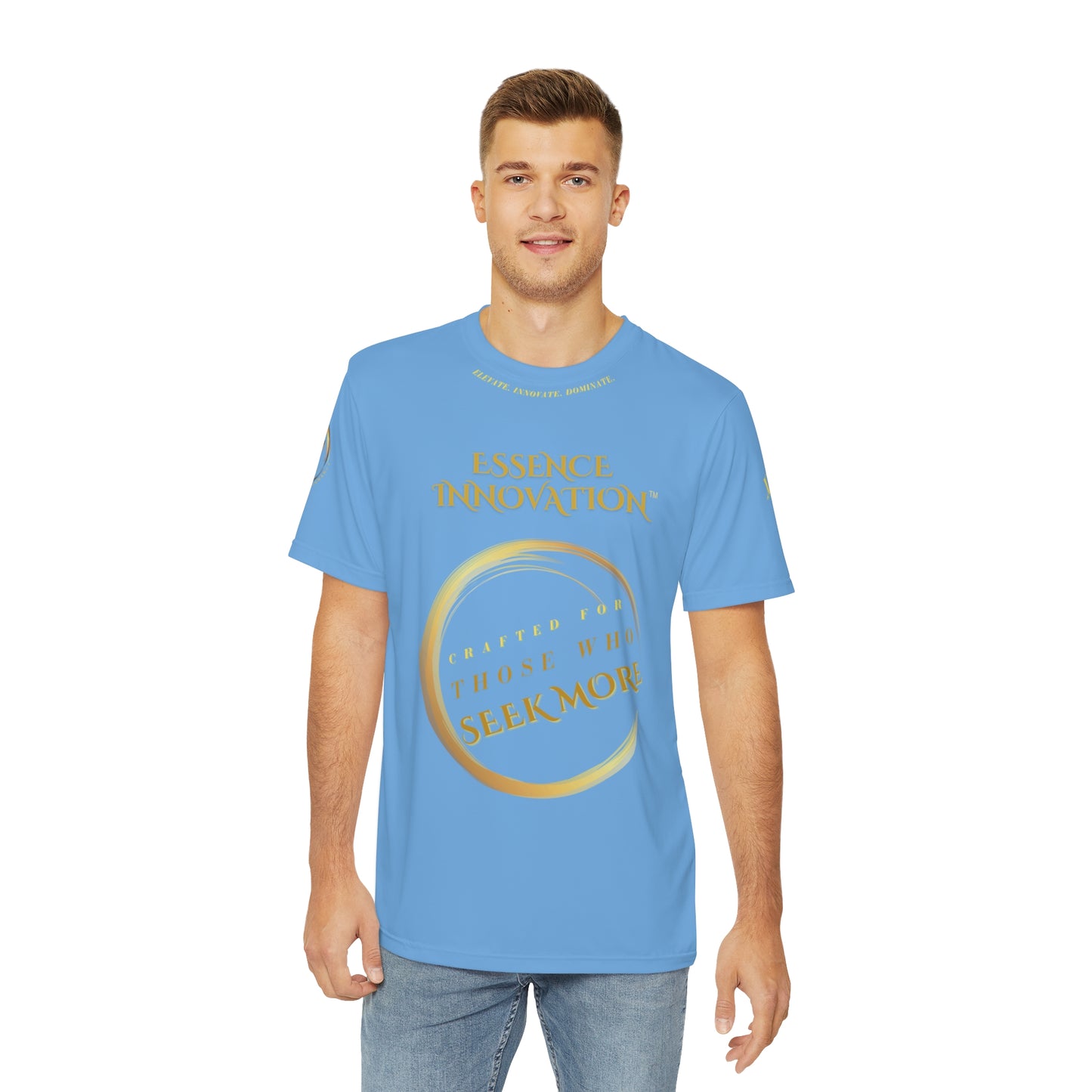 Seek More Power XIV | EI Performance Tee | Light Blue