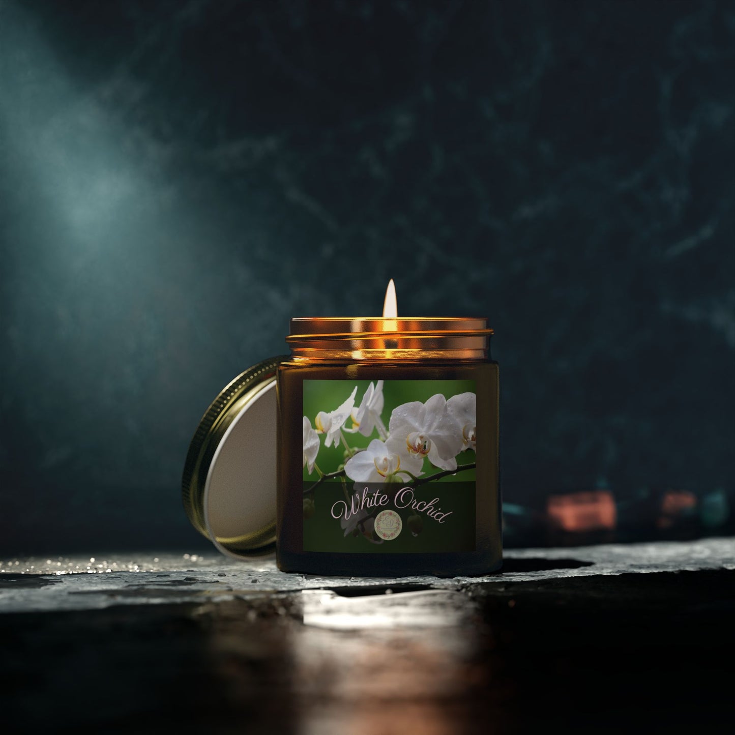 Fragrant Flower | Pure Glow Candle | White Orchid | 4oz, 9oz