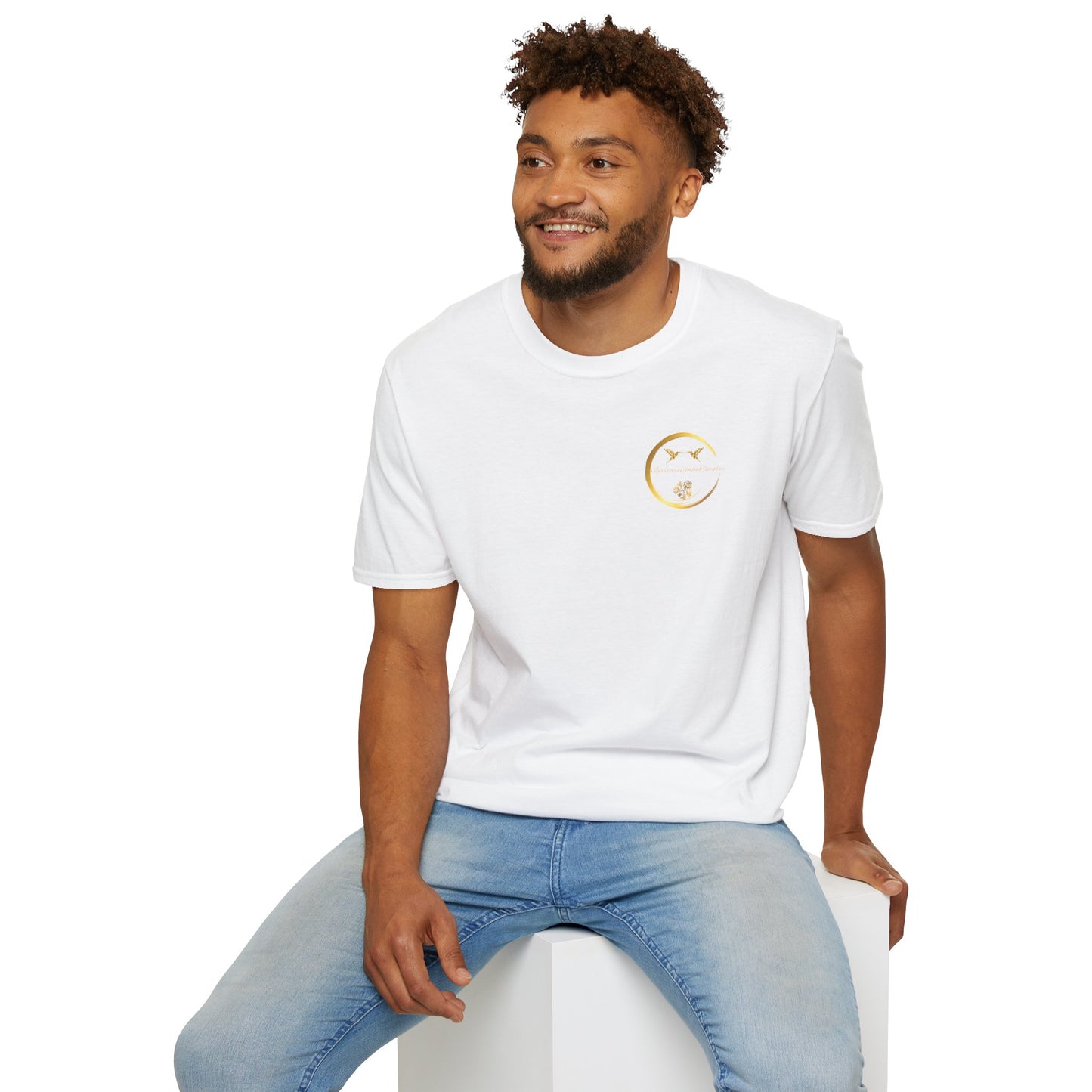 White Softstyle Tee | EssenceInnoCreate | Unisex Streetwear