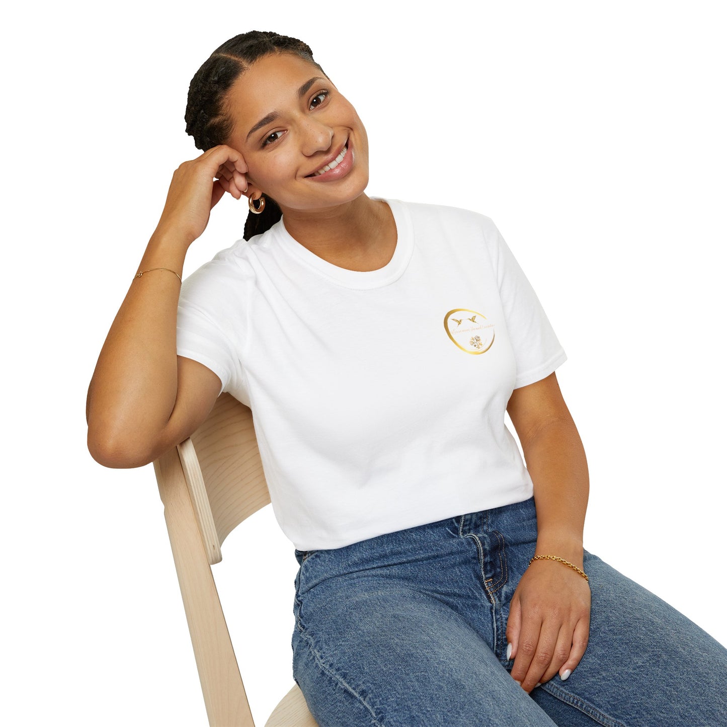 White Softstyle Tee | EssenceInnoCreate | Unisex Streetwear