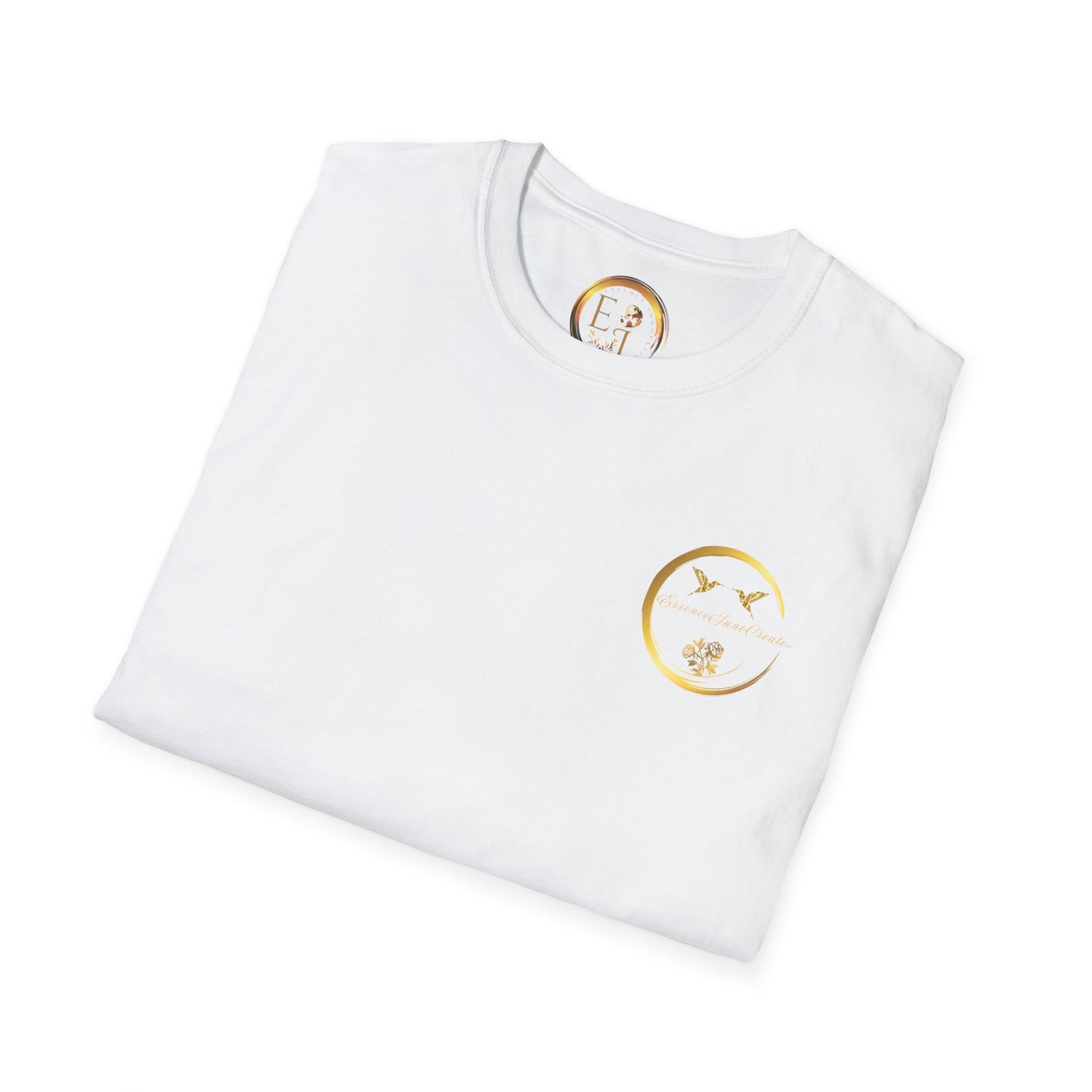 White Softstyle Tee | EssenceInnoCreate | Unisex Streetwear