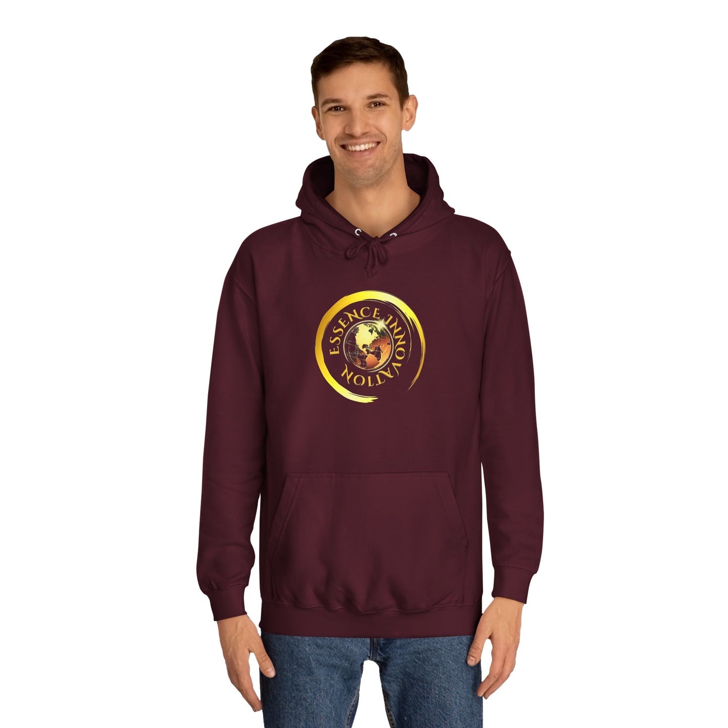 Seek More Burgundy | Luxury Hoodie | EI Fashion Apparel