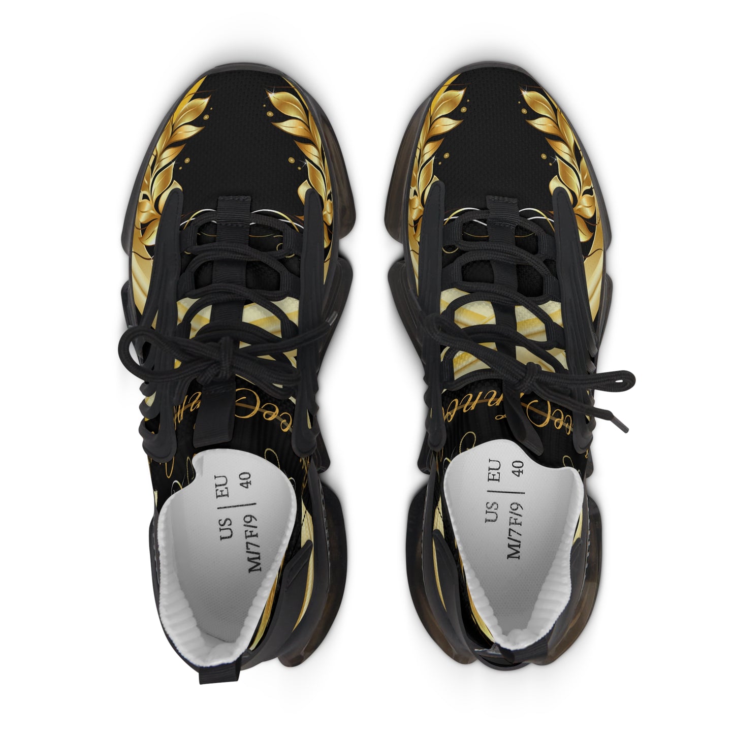 Ladies EssenceInnoCreate Luxe Storm | Mesh Sneakers | Black