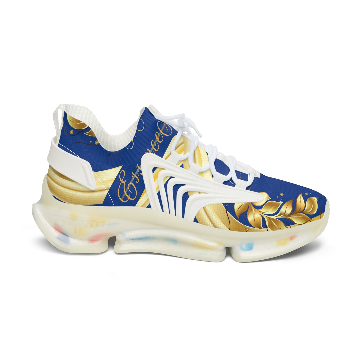 Ladies EssenceInnoCreate Luxe Lightning | Mesh Sneakers | Dark Blue