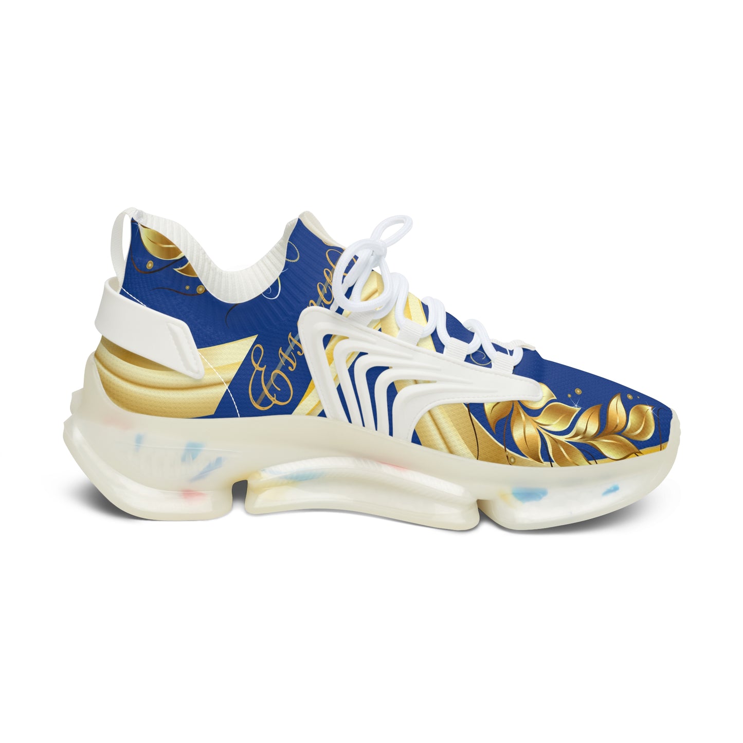 Ladies EssenceInnoCreate Luxe Lightning | Mesh Sneakers | Dark Blue