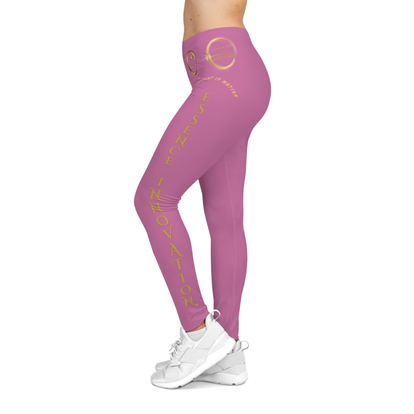 Seek More Premium XVII | EI Sports Leggings | Light Pink