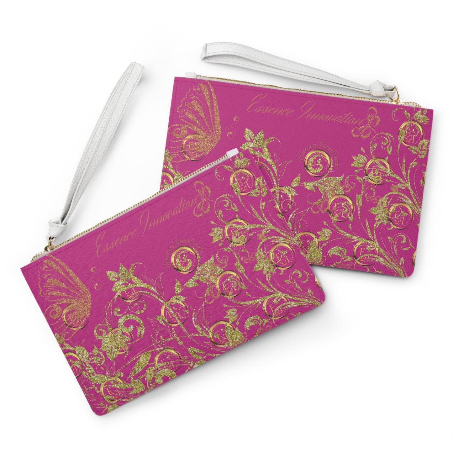 Pink Clutch Bag | EssenceInnoCreate | Bold Accessories