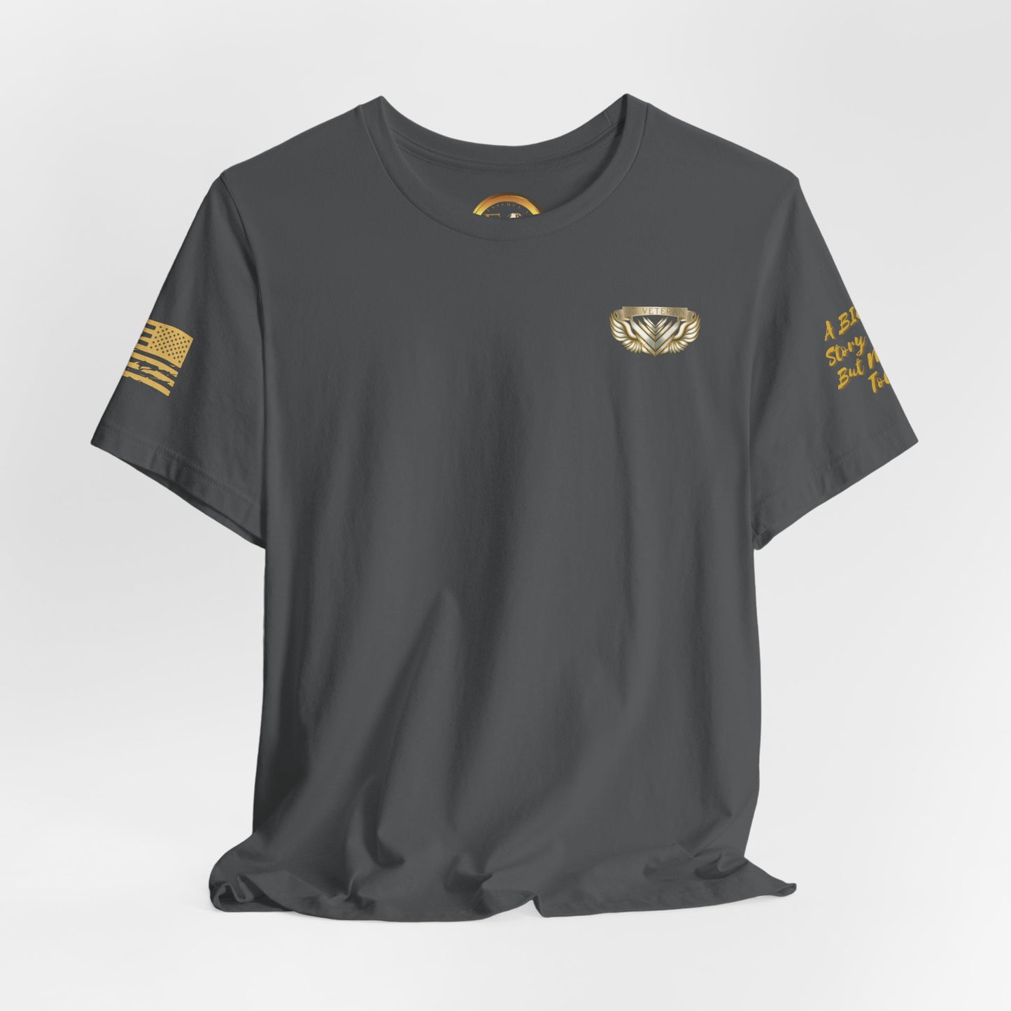Essence Asphalt Veteran Tee – Minimalist Tribute Shirt