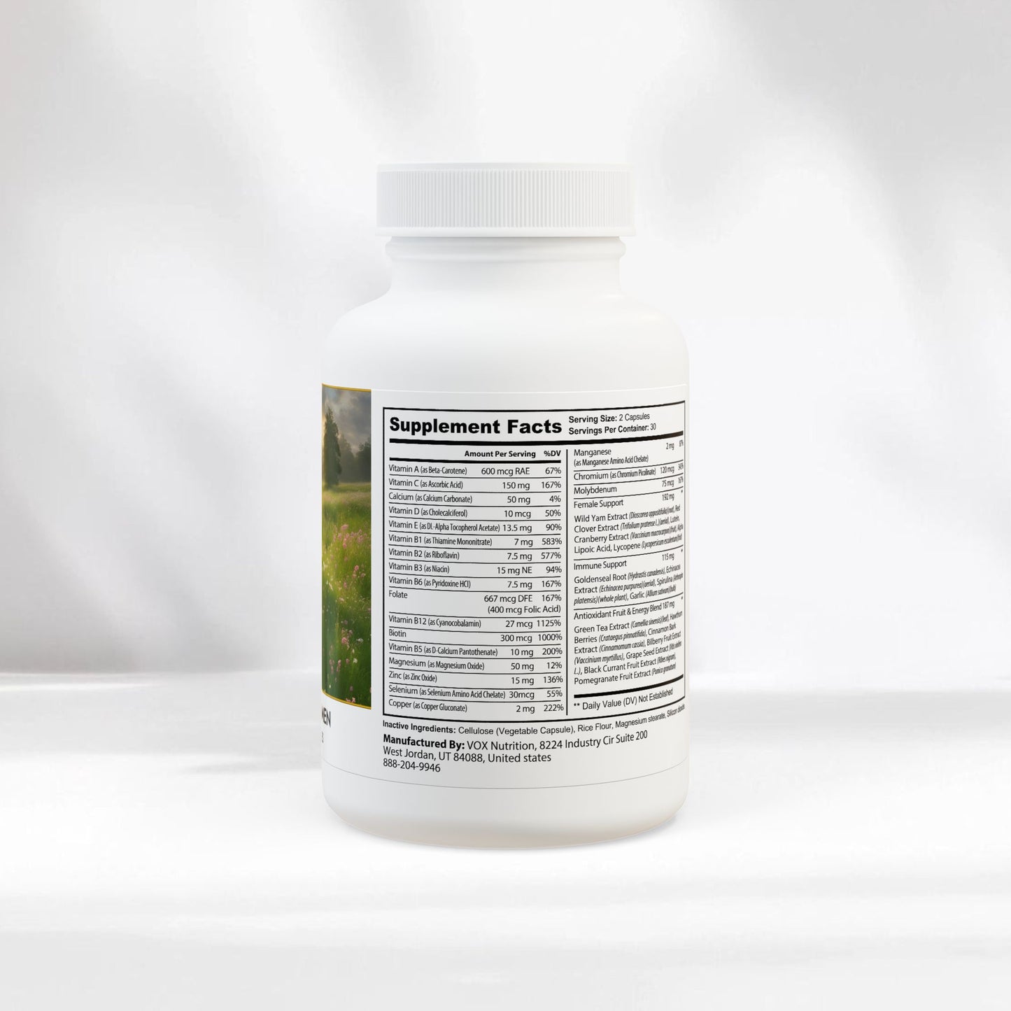 EI Multivitamin for Women | Comprehensive Health Support | 60 Capsules