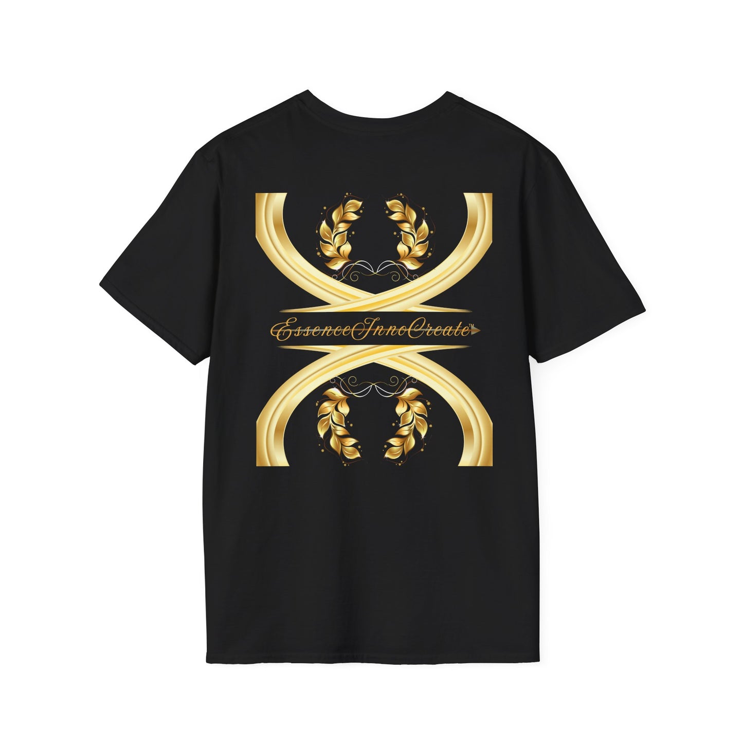Black Softstyle Tee | EssenceInnoCreate | Unisex Streetwear