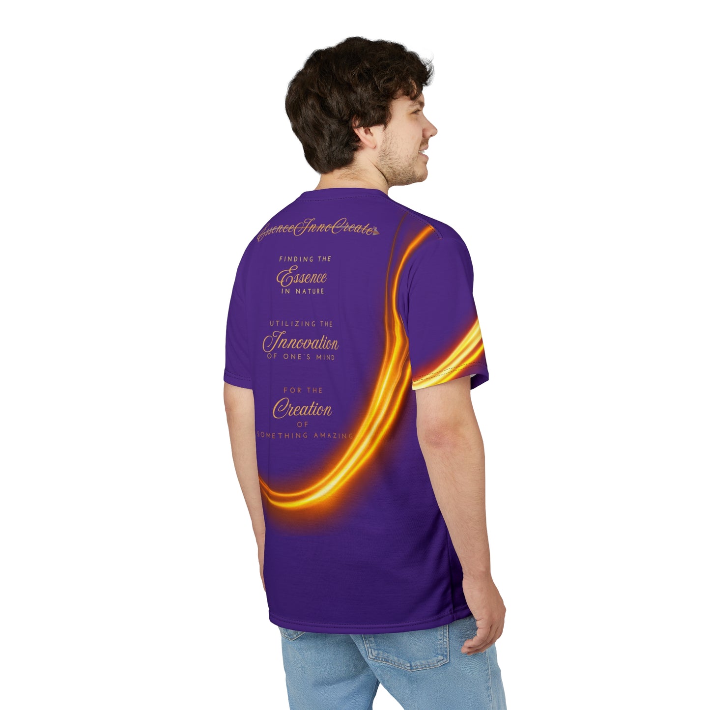 Purple Trendsetters Flame Tee | EssenceInnoCreate