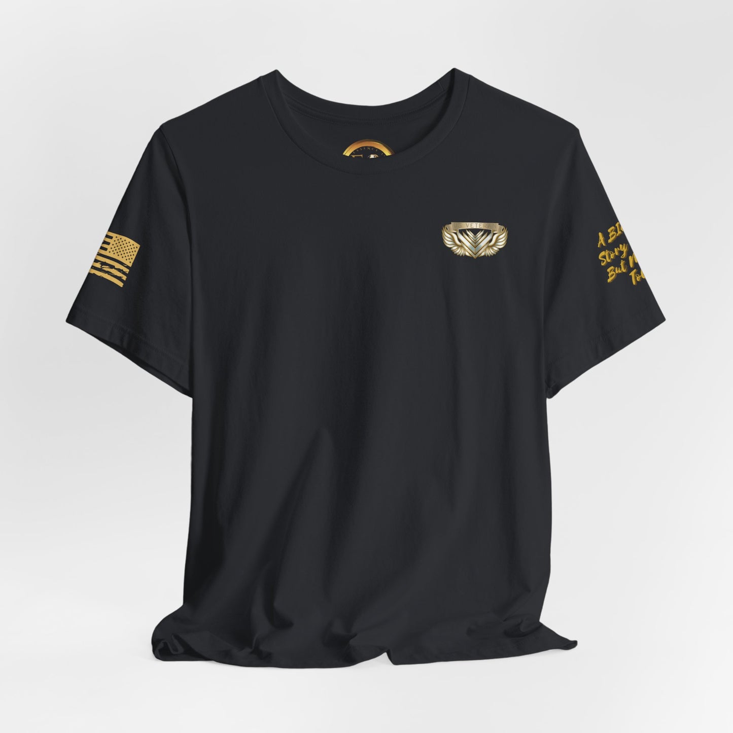 Essence Vintage Veteran Tee – Faded Black Tribute Tee