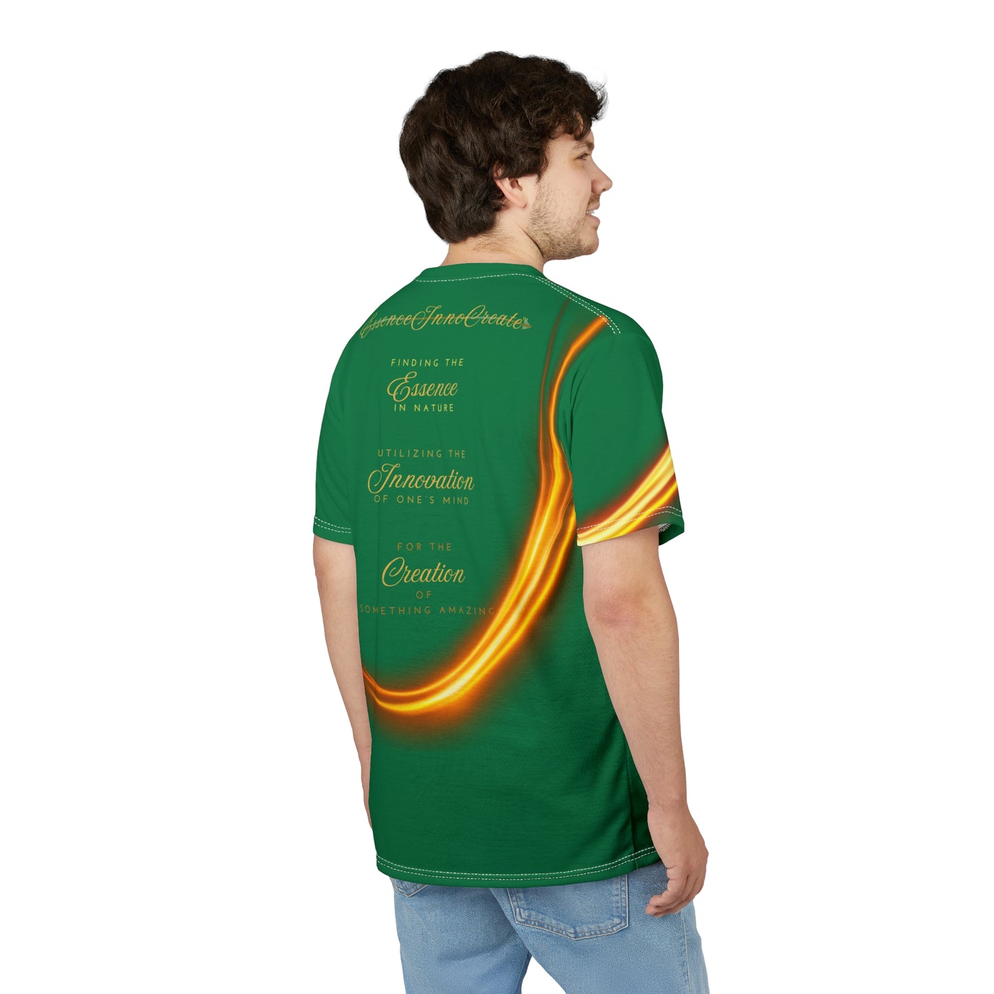 Green Trendsetters Flame Tee | EssenceInnoCreate