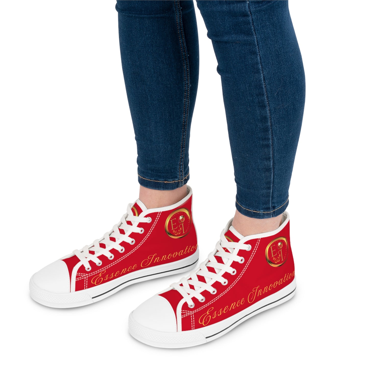 Ladies Essence Innovation Classics | Dark Red | White Sole HighTops