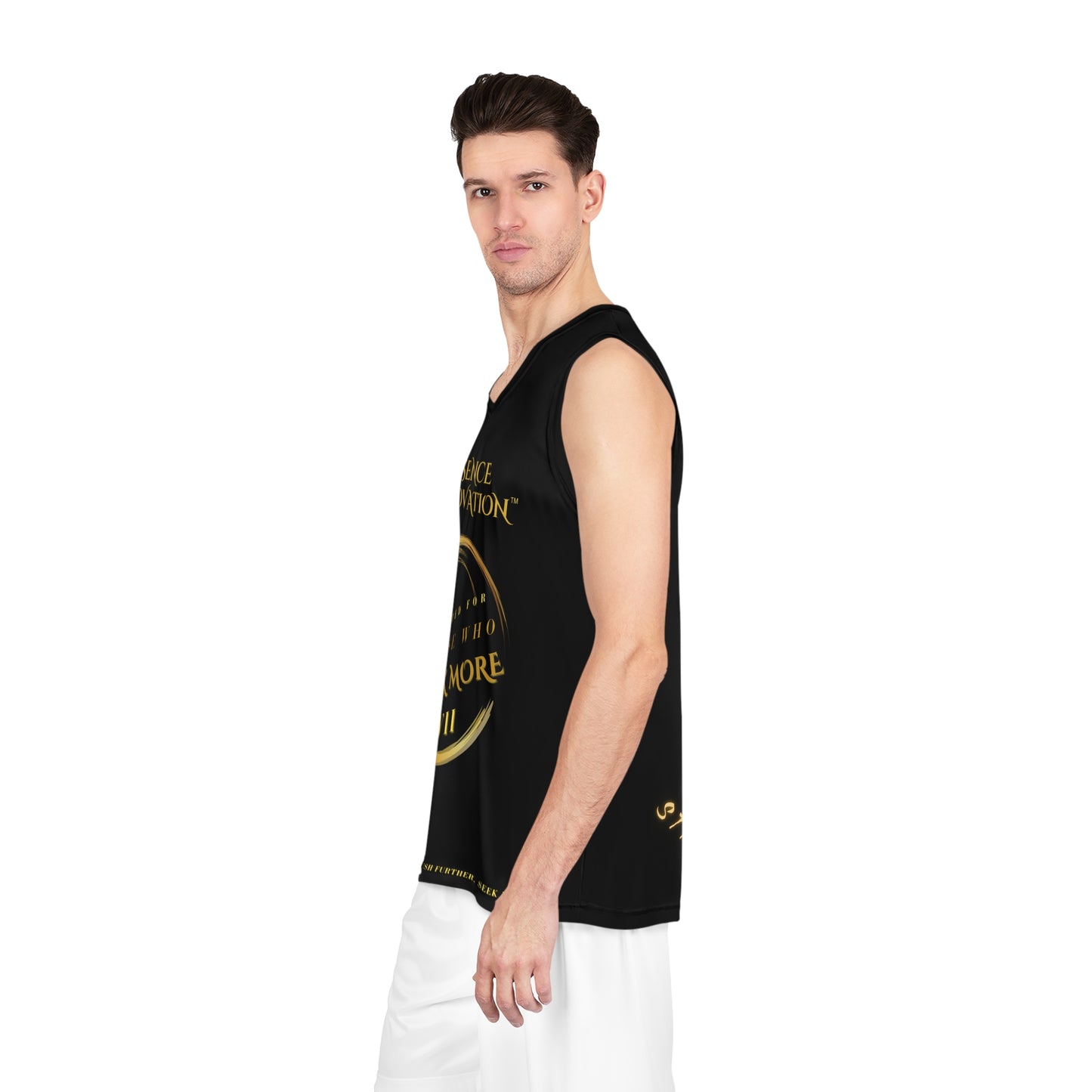 Seek More Dominance VII | EI Sports Basketball Jersey | Black