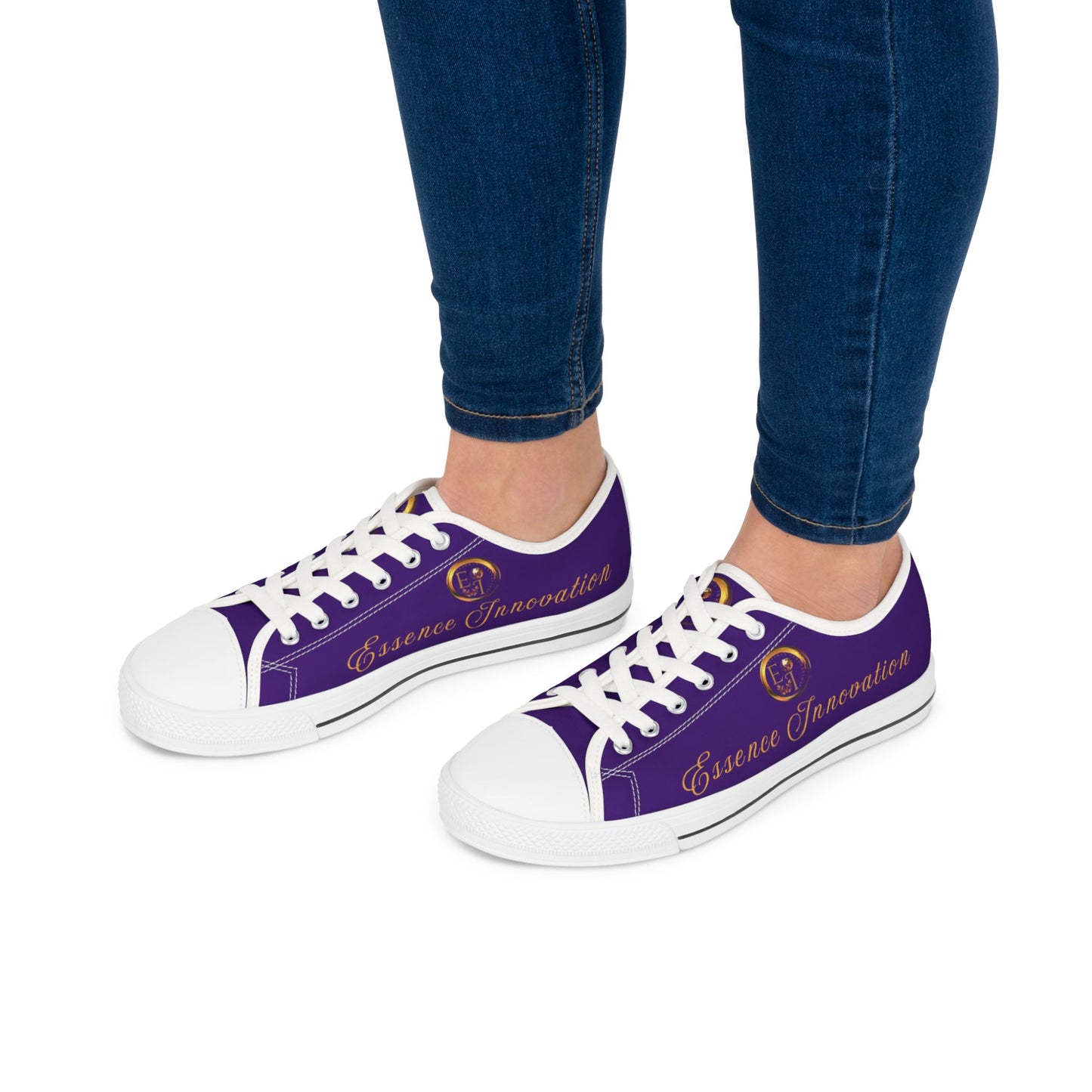 Ladies Essence Innovation Classics | Purple | White Sole LowTops