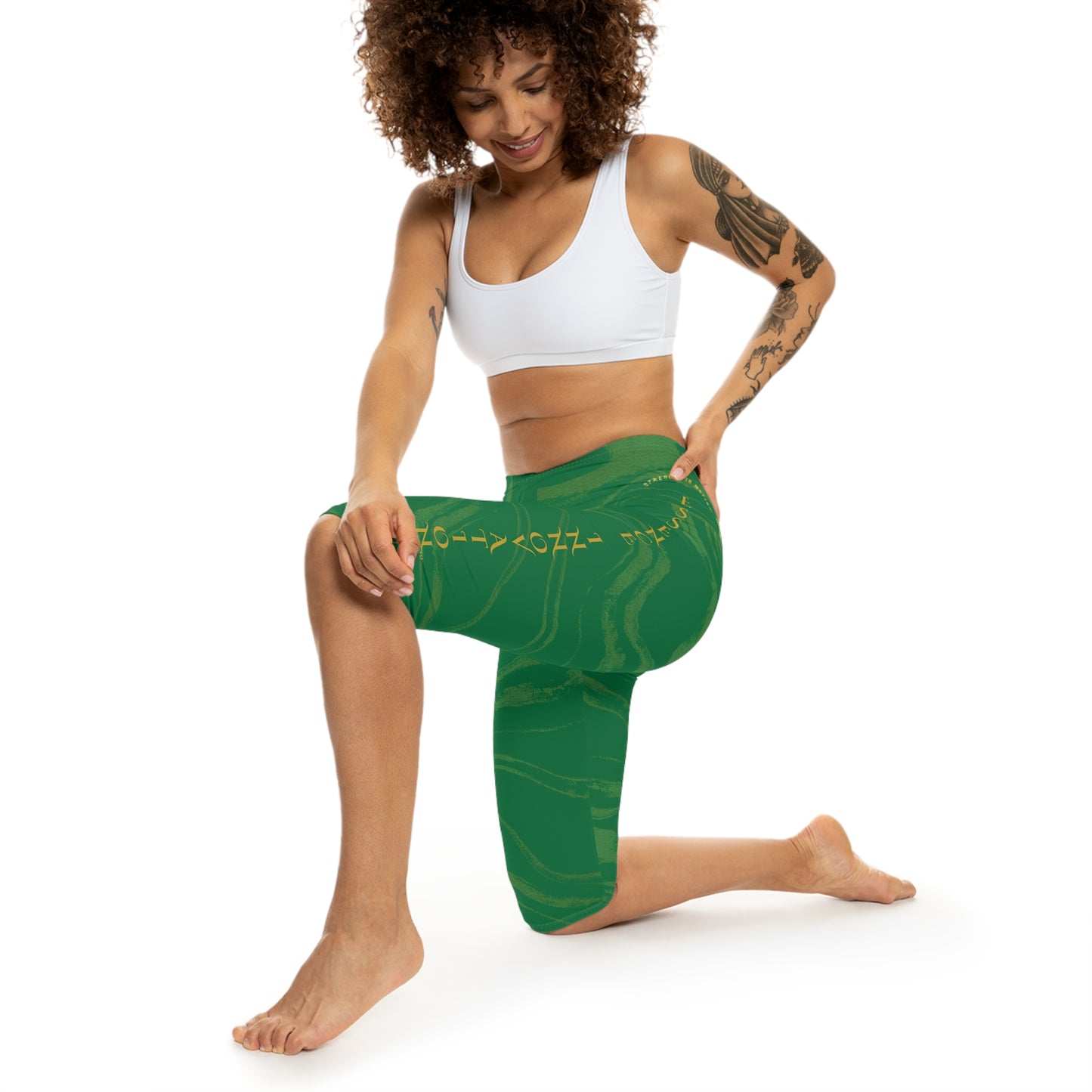 Seek More CLS XII | Capri Leggings | EI Sports | Dark Green