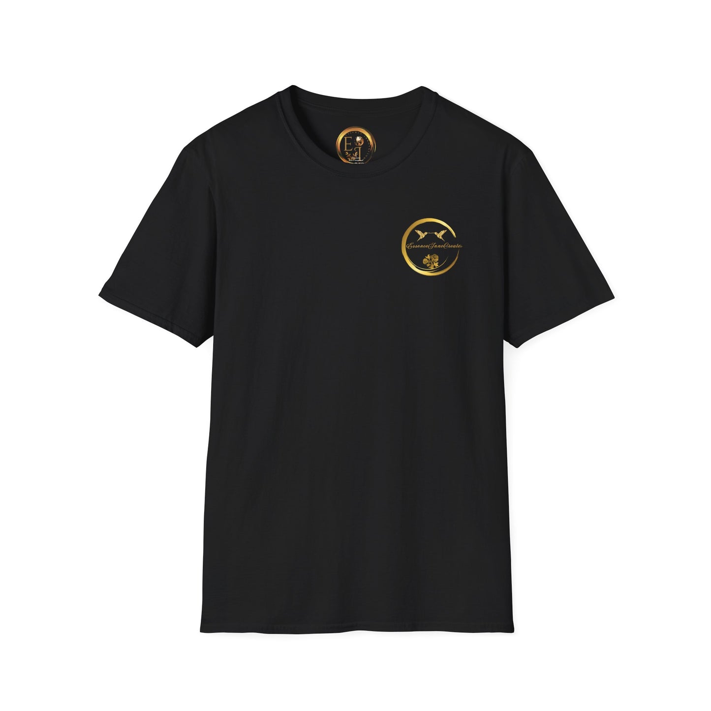 Black Softstyle Tee | EssenceInnoCreate | Unisex Streetwear