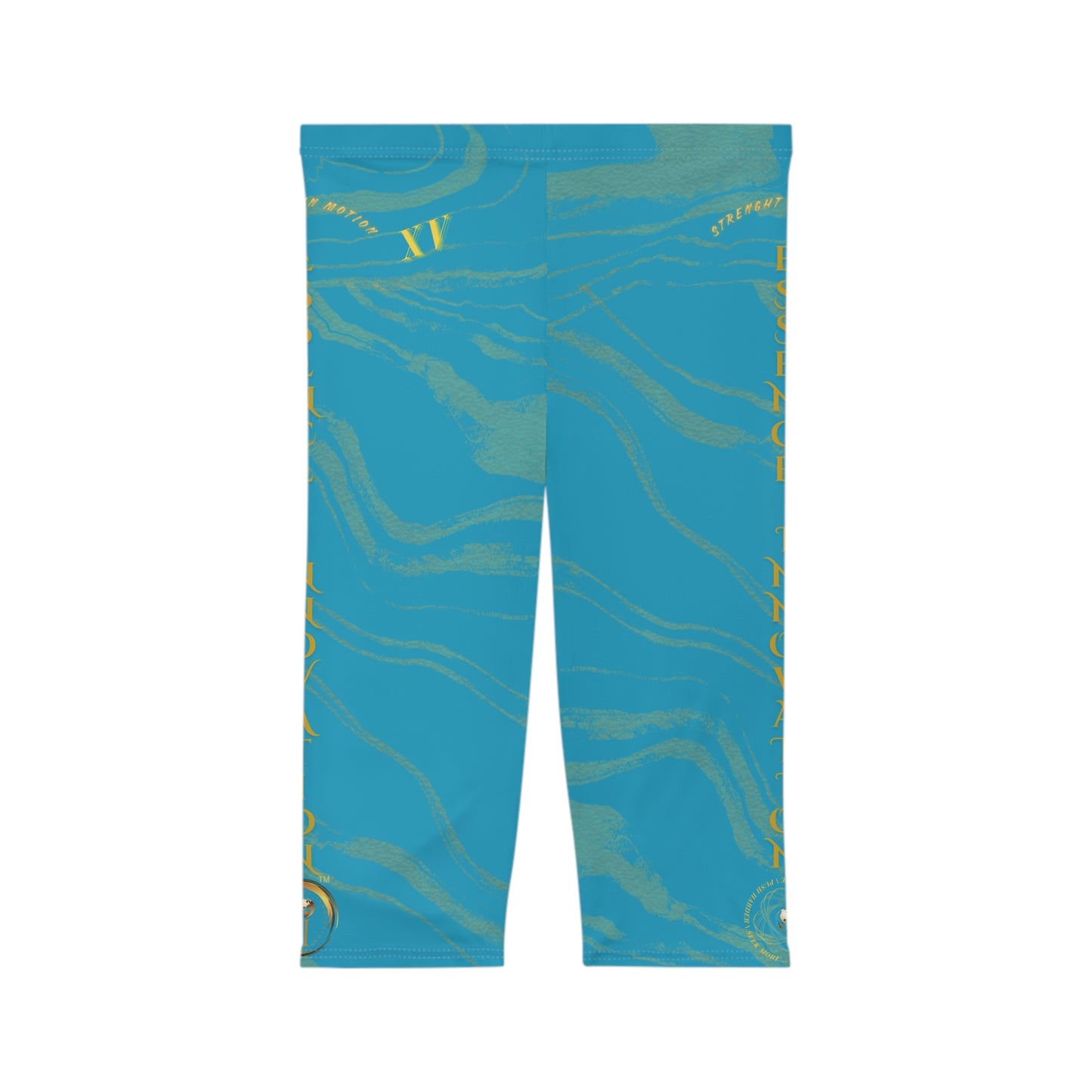 Seek More CLS XV | Capri Leggings | EI Sports | Turquoise