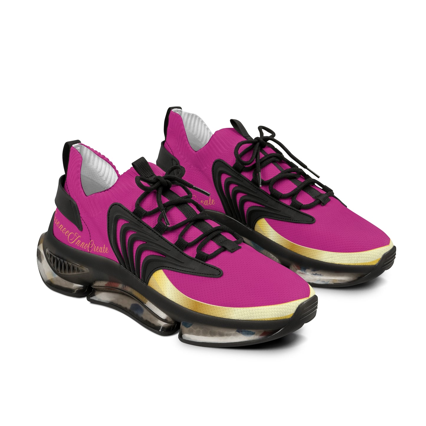 EssenceInnoCreate Pink | Men’s Black Trim Mesh Sneakers