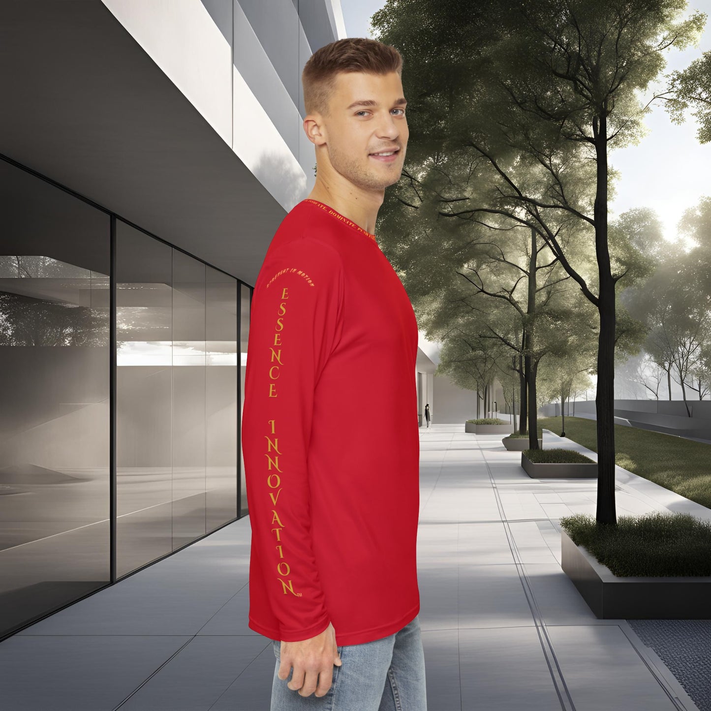 Seek More Performance X | EI Sports Long Sleeve | Dark Red