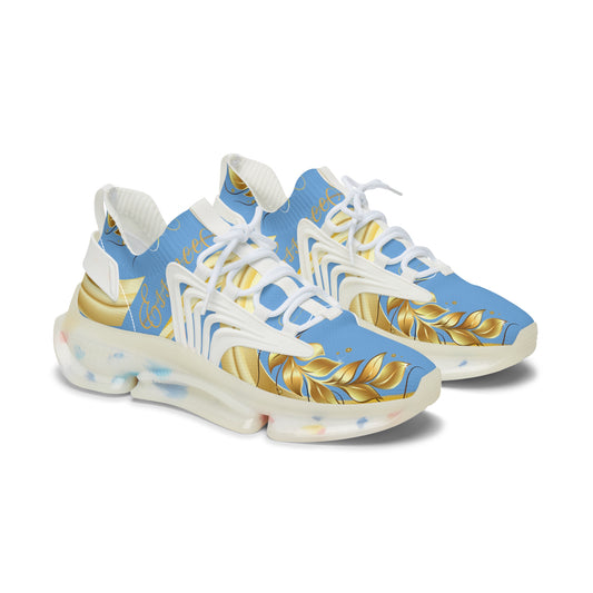 Ladies EssenceInnoCreate Luxe Lightning | Mesh Sneakers | Light Blue