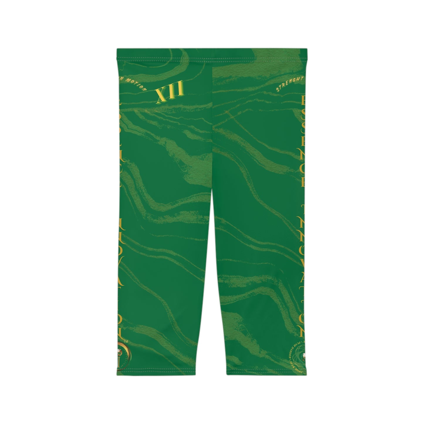 Seek More CLS XII | Capri Leggings | EI Sports | Dark Green