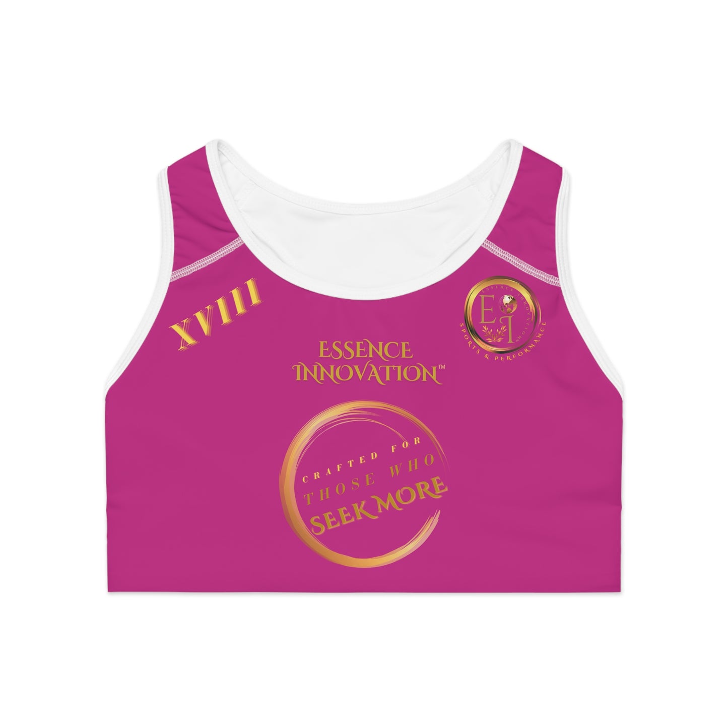 Seek More SB XVIII | EI Sports Bra | Pink