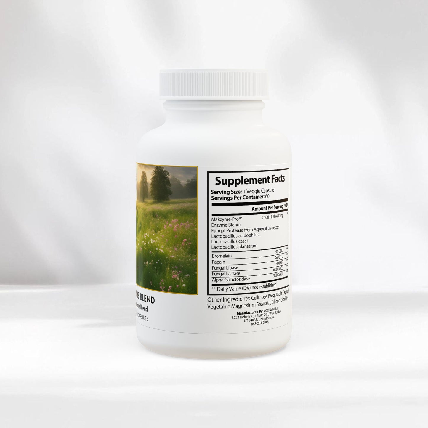 EI Digestive Enzyme Blend | Advanced Digestion Support | 60 Capsules