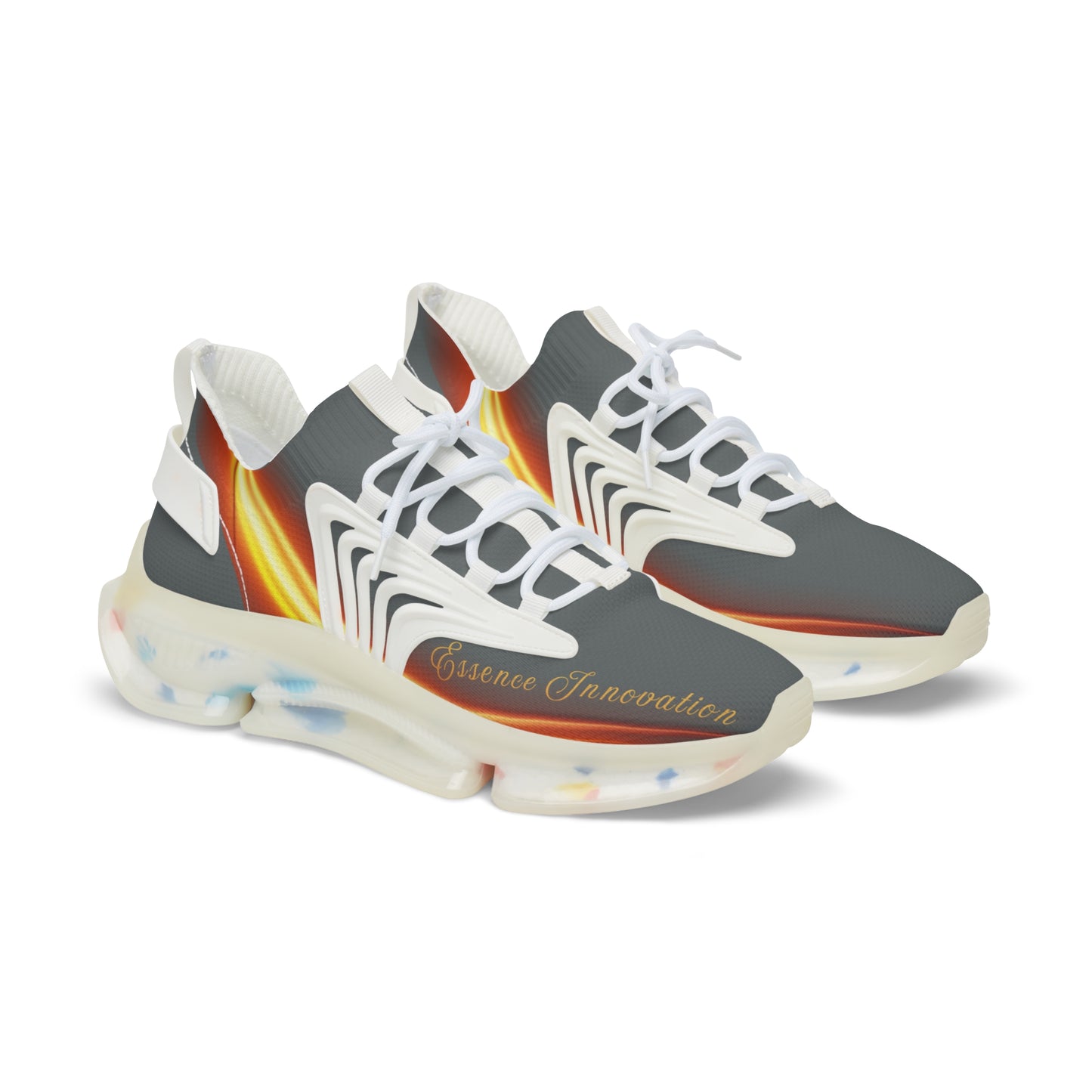 Dark Grey Trendsetter Flame | Men’s Performance Sneakers | White Sole
