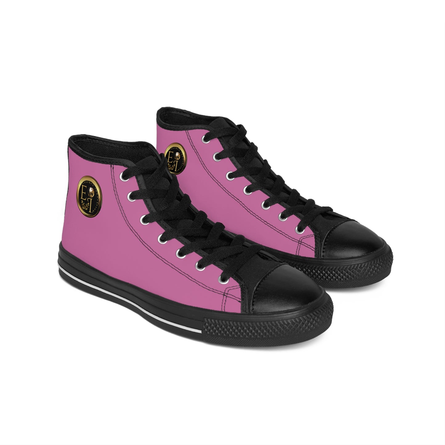Essence Innovation Mens Streetwear | HighTop Sneakers | Light Pink