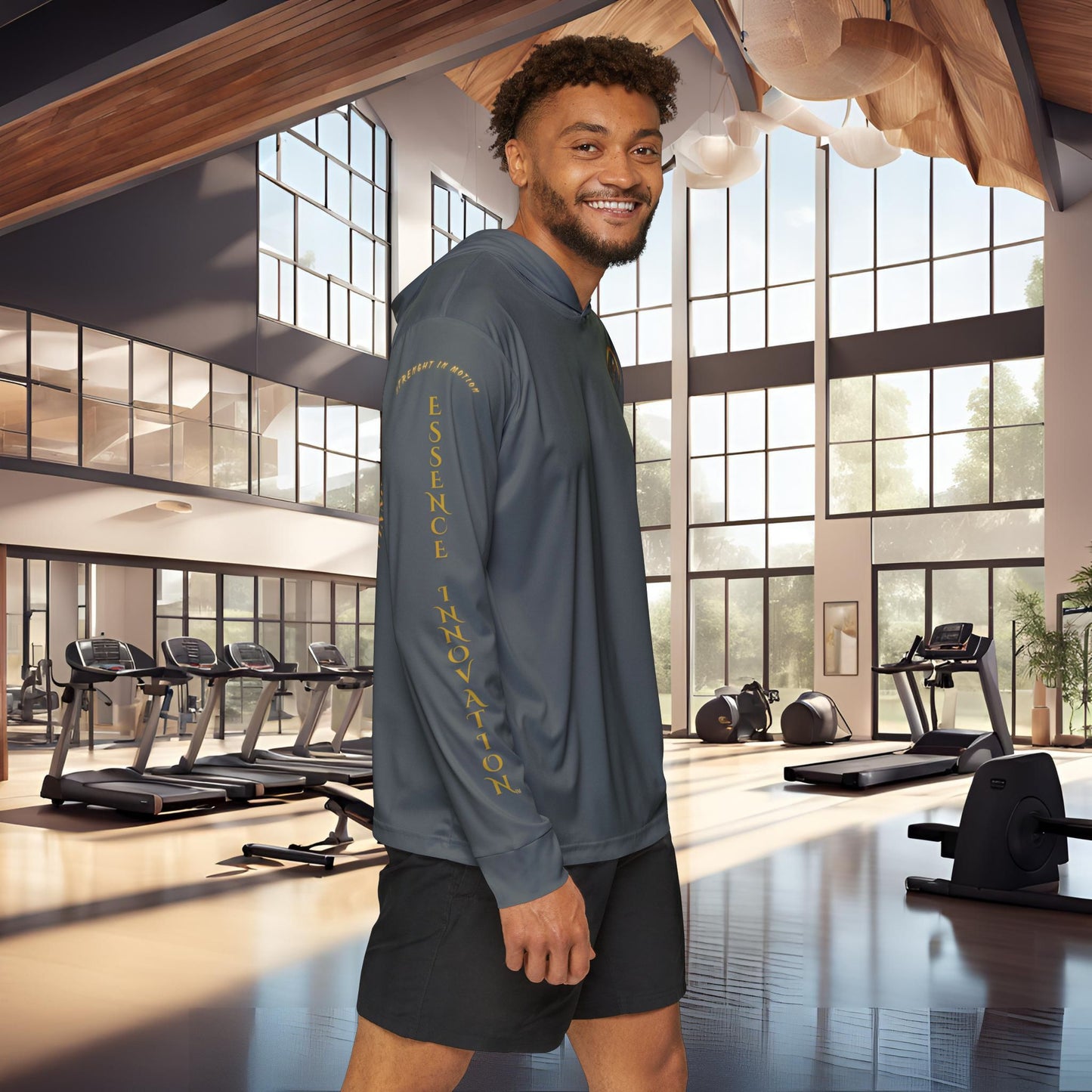 Seek More Momentum VIII | EI Sports Hoodie | Grey