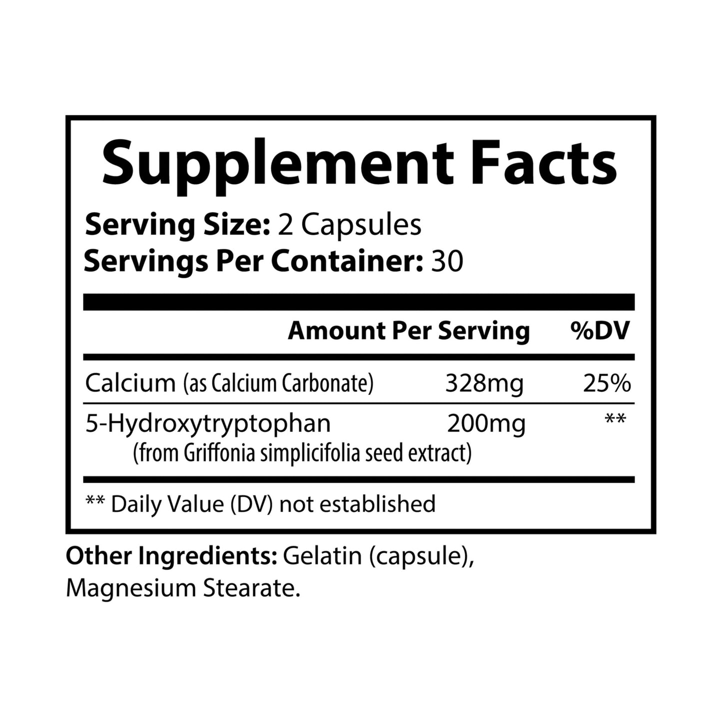EI 5-HTP Supplement | Sleep & Mood Support | 60 Capsules
