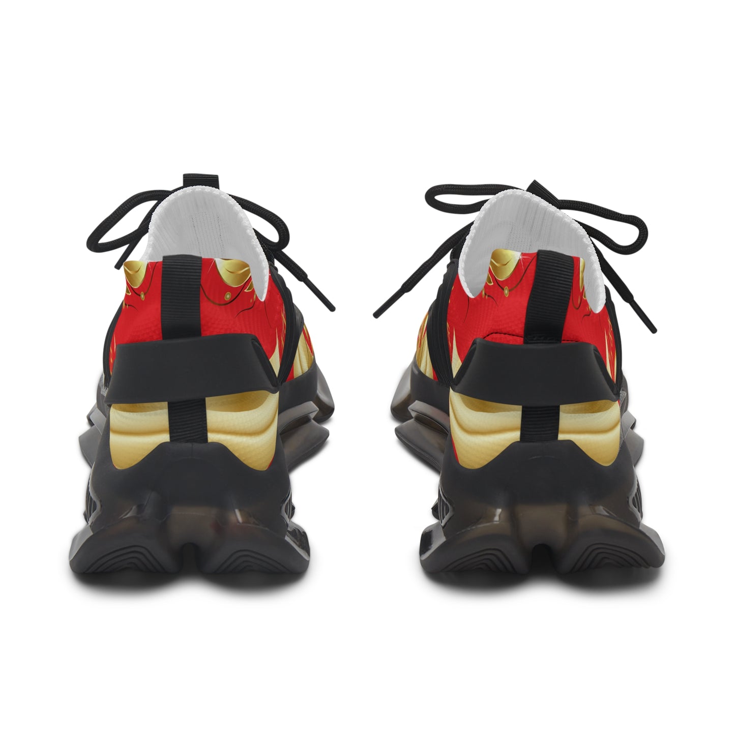 Ladies EssenceInnoCreate Luxe Storm | Mesh Sneakers | Red