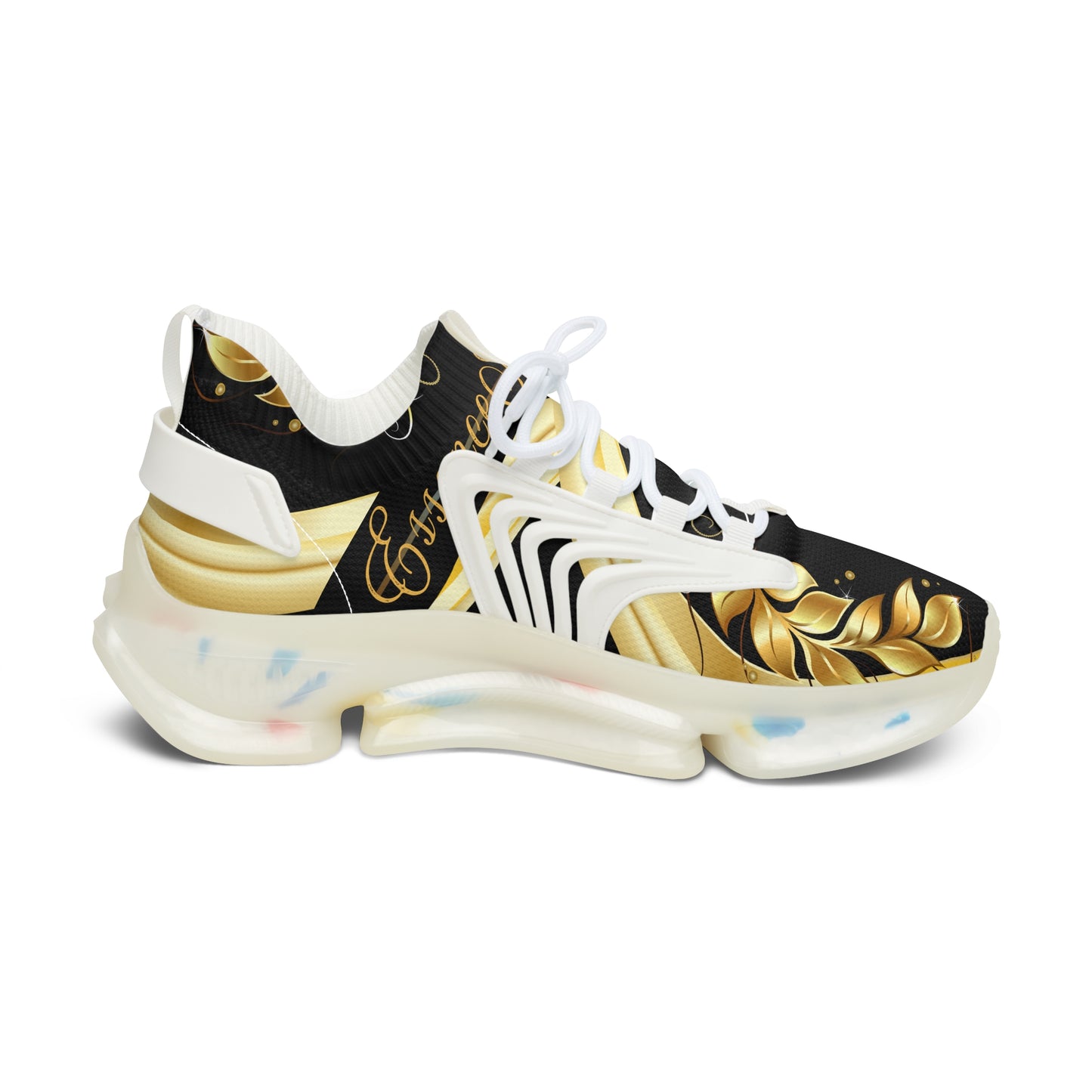 Ladies EssenceInnoCreate Luxe Lightning | Mesh Sneakers | Black