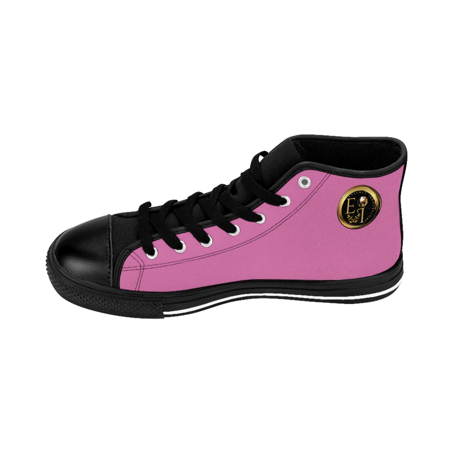 Essence Innovation Mens Streetwear | HighTop Sneakers | Light Pink