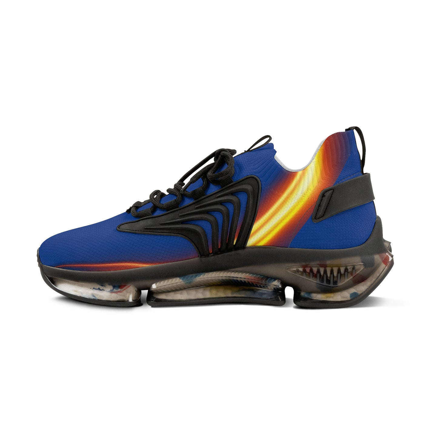 Dark Blue Trendsetter Flame Black | Men’s Performance Sneakers | Black Sole