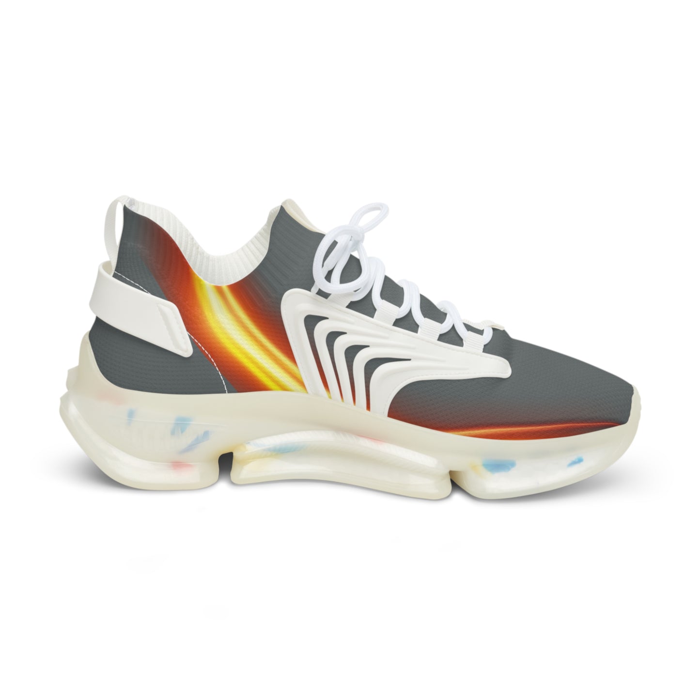 Dark Grey Trendsetter Flame | Men’s Performance Sneakers | White Sole