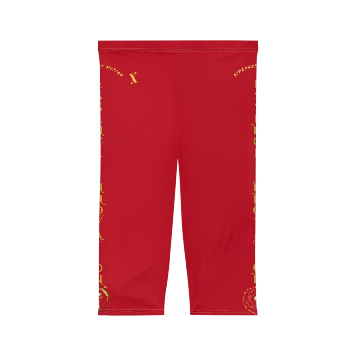Seek More CL X | Capri Leggings | EI Sports | Dark Red