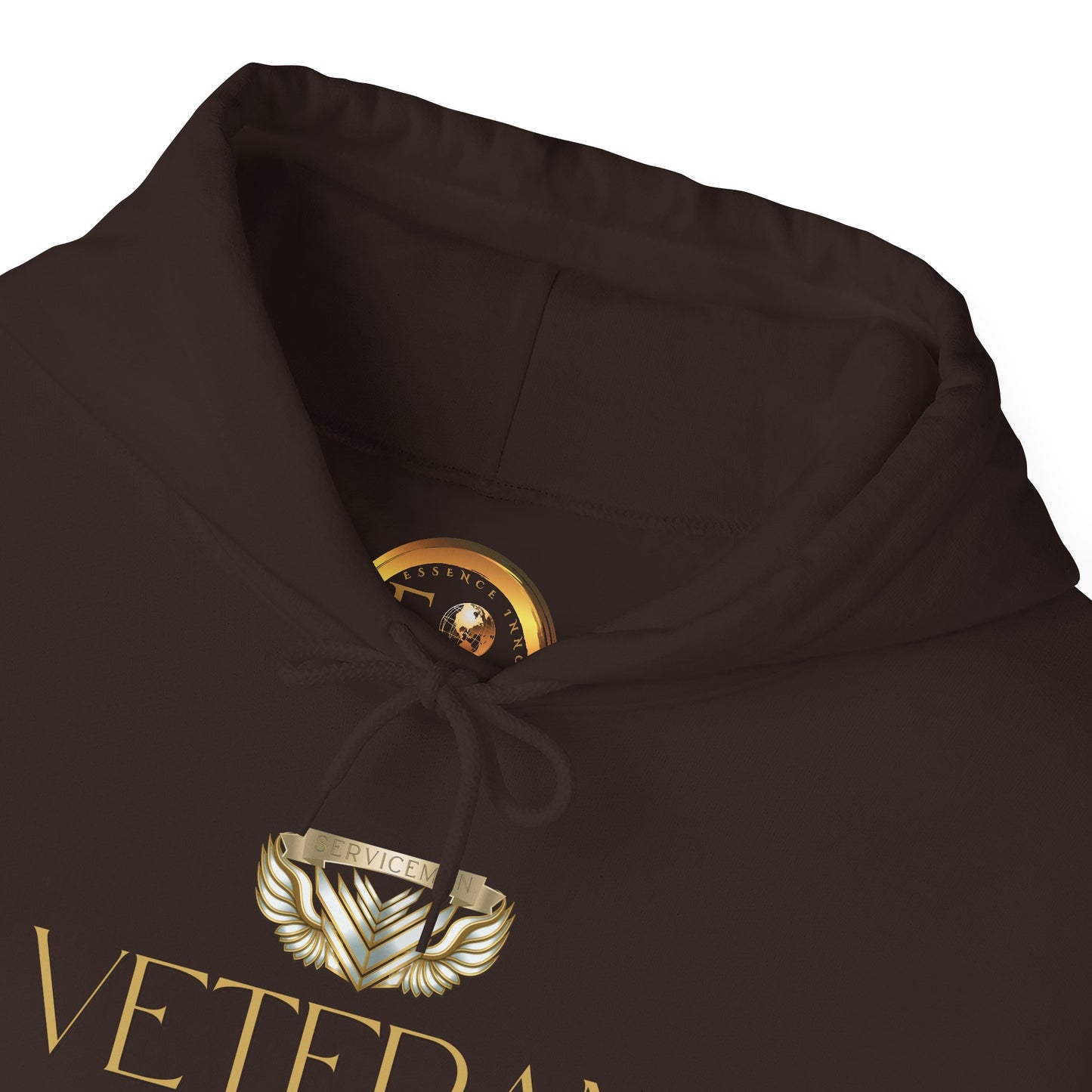 Veteran Qualities Serviceman Six | DC Chocolate Hoodie | Military & Service Tribute
