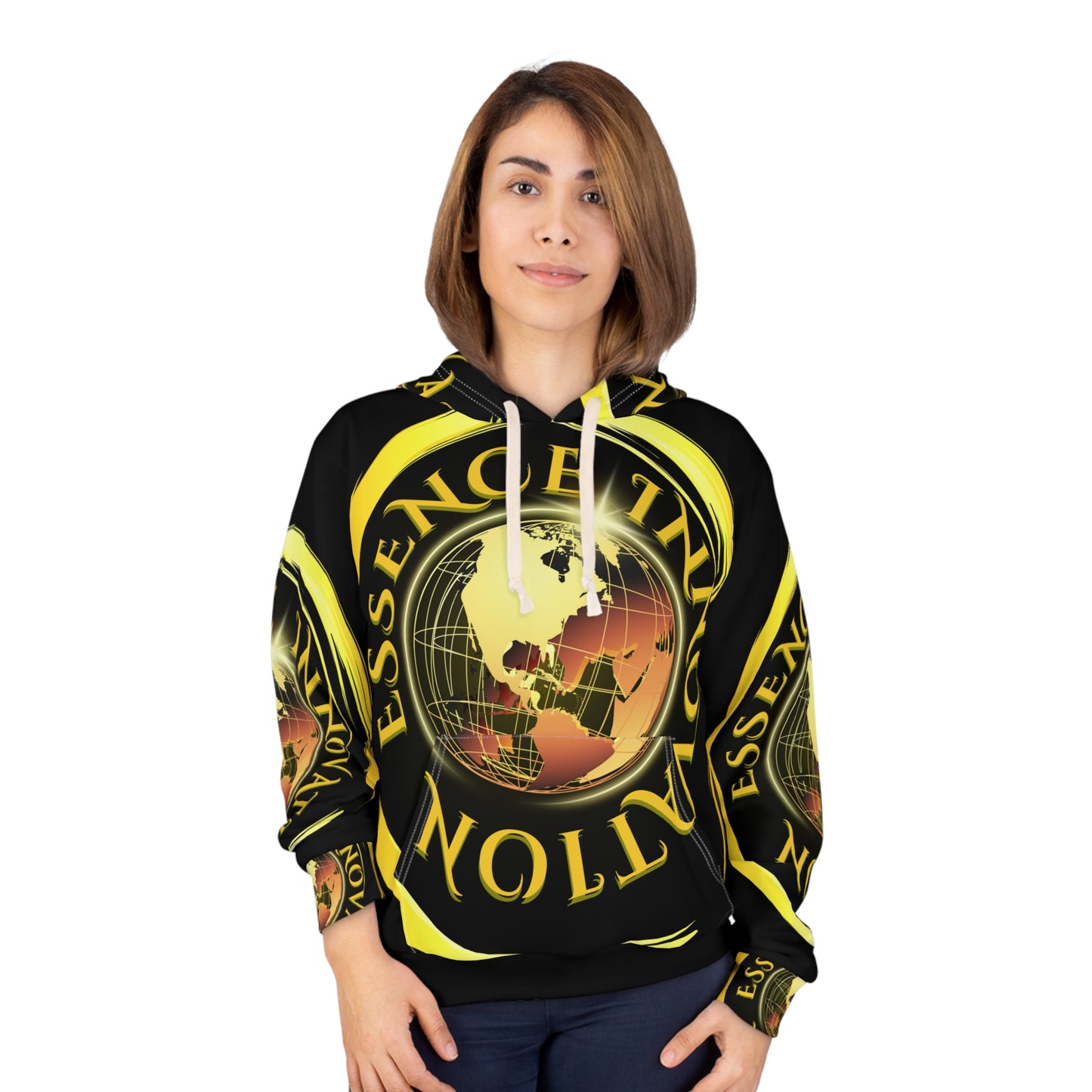 Essence Unapologetically Bold Black | Luxury Hoodies | EI Fashion