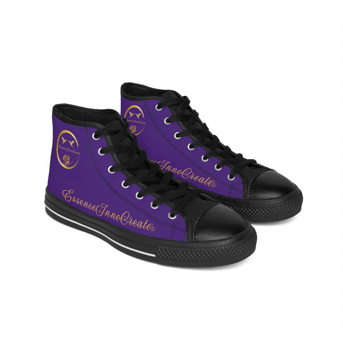 Ladies EssenceInnoCreate Streetwear | HighTop Sneakers | Purple