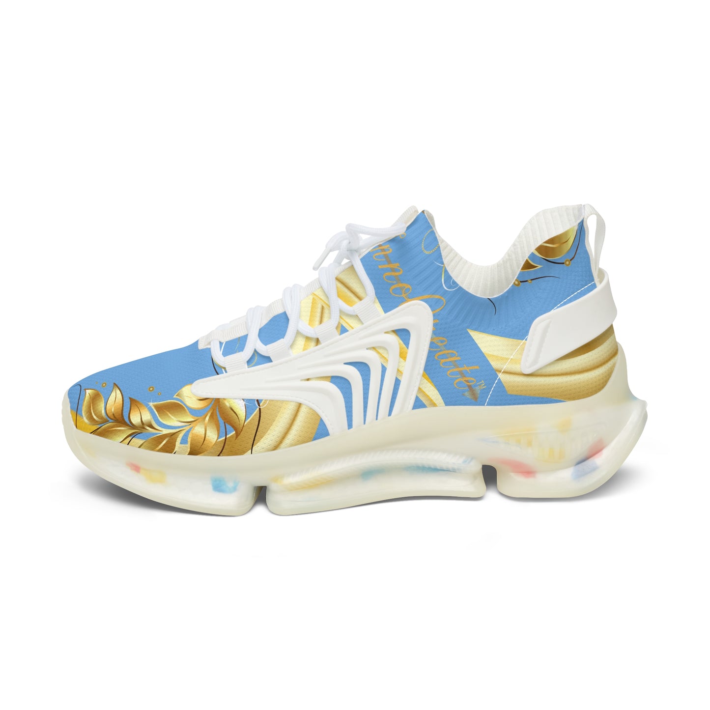 Ladies EssenceInnoCreate Luxe Lightning | Mesh Sneakers | Light Blue