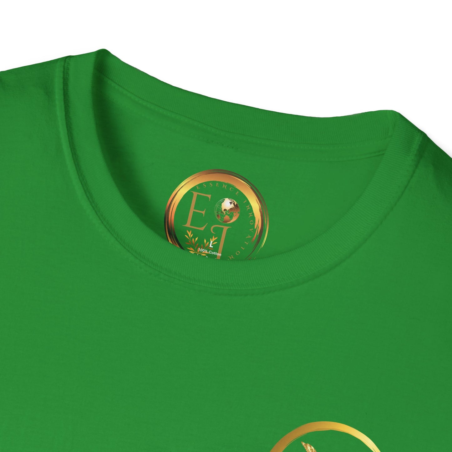 Irish Green Softstyle Tee | EssenceInnoCreate | Unisex Streetwear