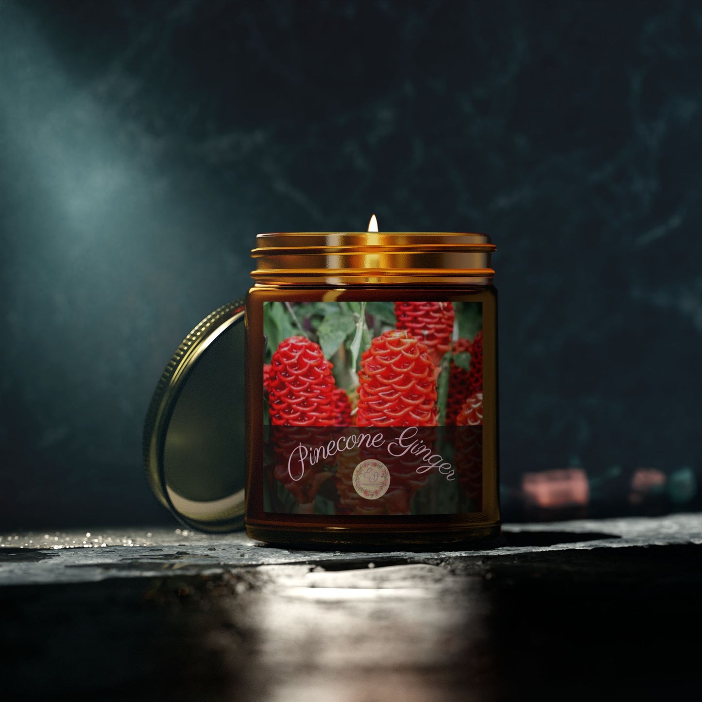 Fragrant Flower | Everwood Candle | Pinecone Ginger | 4oz, 9oz